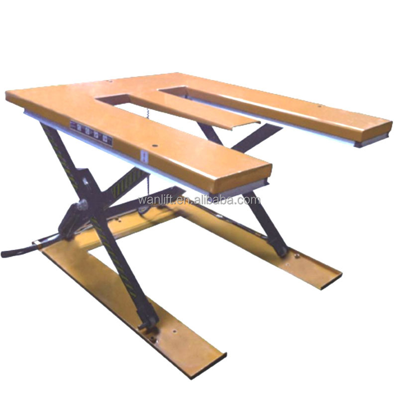 Scissor Lift Table Hydraulic - Electric U-Shape Heavy Duty Automatic Fixed