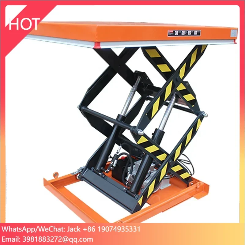 Scissor Lift Table Hydraulic - Small Hydraulic Manual Lift Trolley Lifting