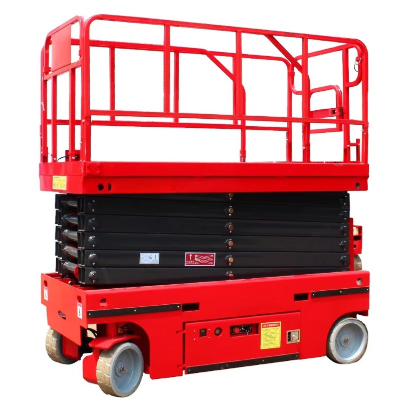 Scissor Lift Table Hydraulic - FOB Price Aerial Work Platform Self