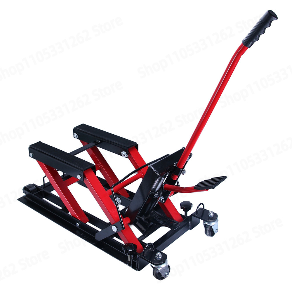 Scissor Lift Table Hydraulic - Heavy Duty Motorcycle Hydraulic Lift, Scissor