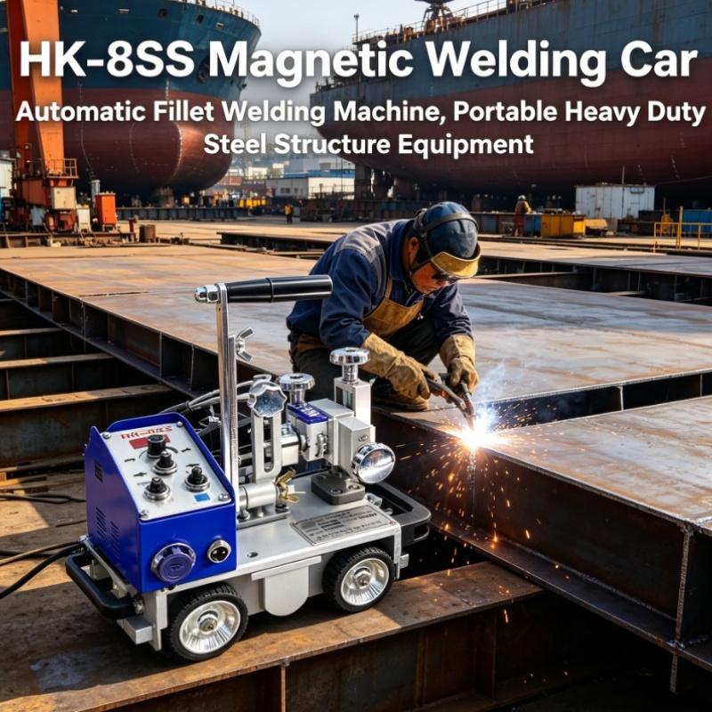 Welding Heavy Equipment - HK-8SS Magnetic Welding Car Automatic Fillet