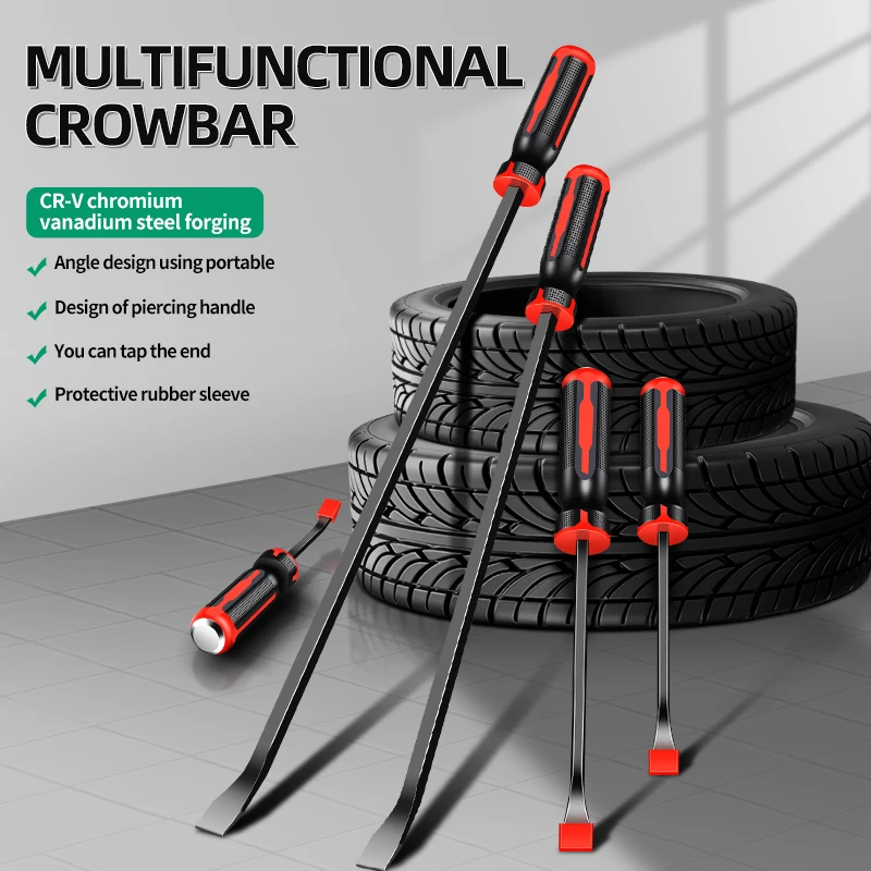 Heavy Equipment Repair - Heavy Duty Multi-Function Long Pry Bar