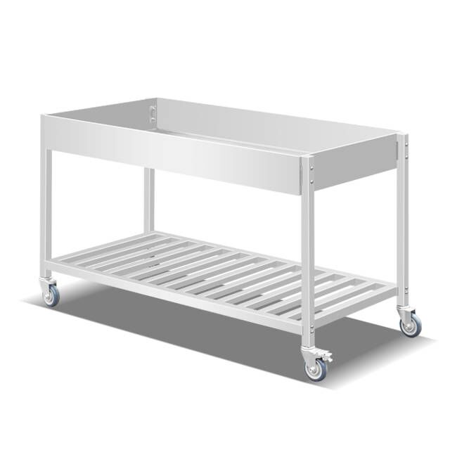 Heavy Equipment Service - Restaurant Commercial Stainless Steel Nut Storage