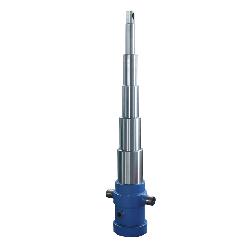 Heavy Equipment Service - Heavy Duty Telescopic Hydraulic Cylinder for