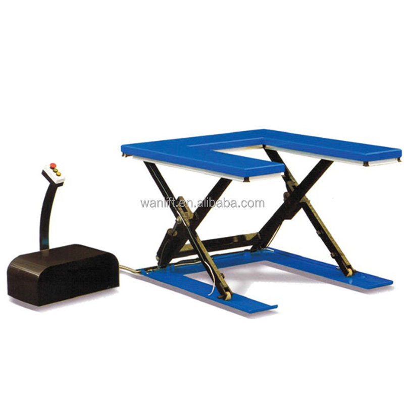 Electric U-Shape Heavy Duty Au - Scissor Lift Table Hydraulic ulasan dan harga