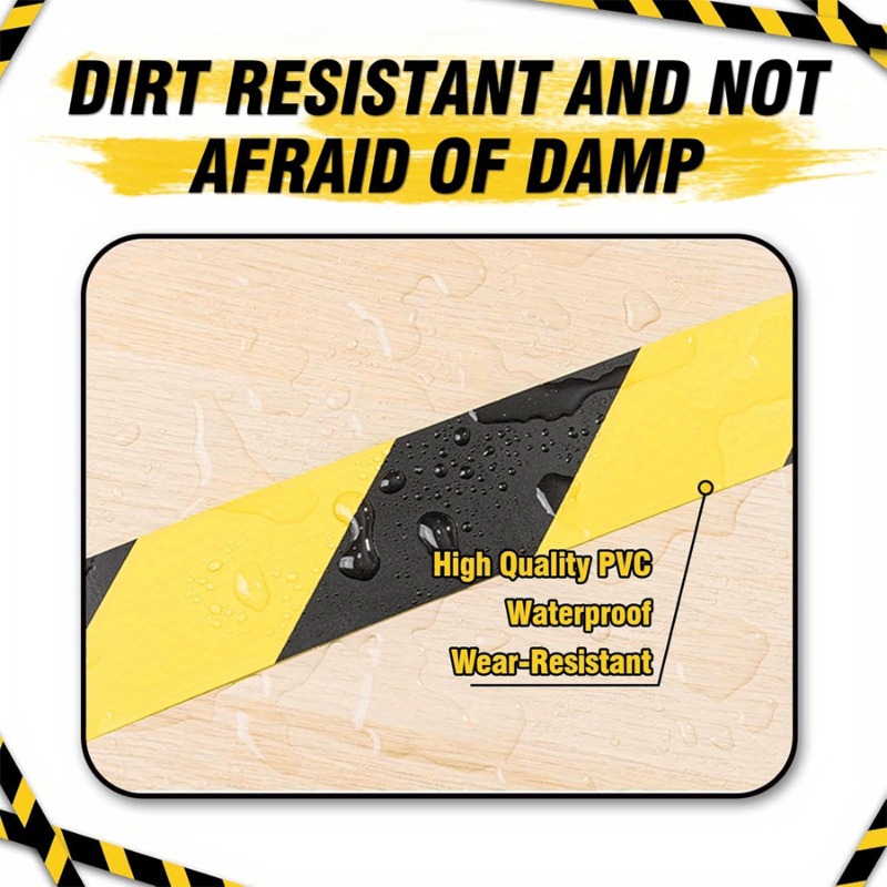 YITAPE Black Yellow Hazard War - Heavy Equipment Hazards ulasan dan harga