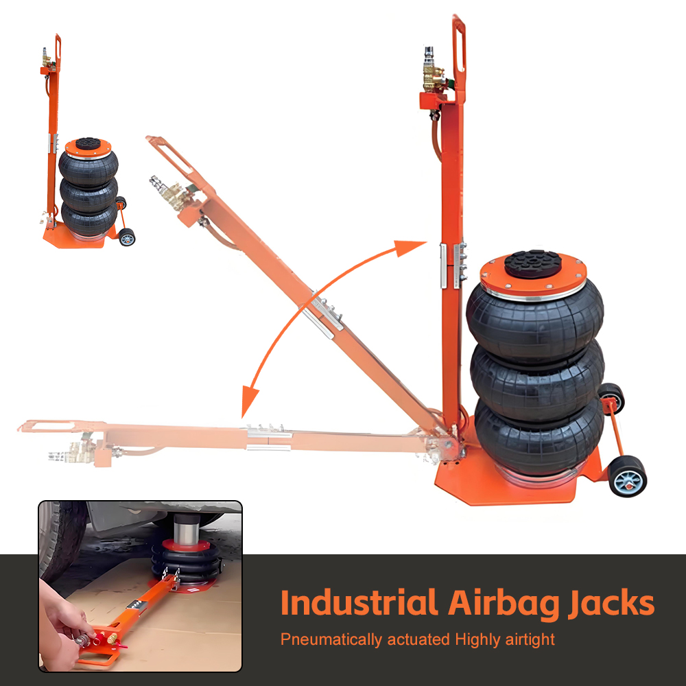 3-ton Adjustable Air Cushion J - Heavy Equipment Jack ulasan dan harga