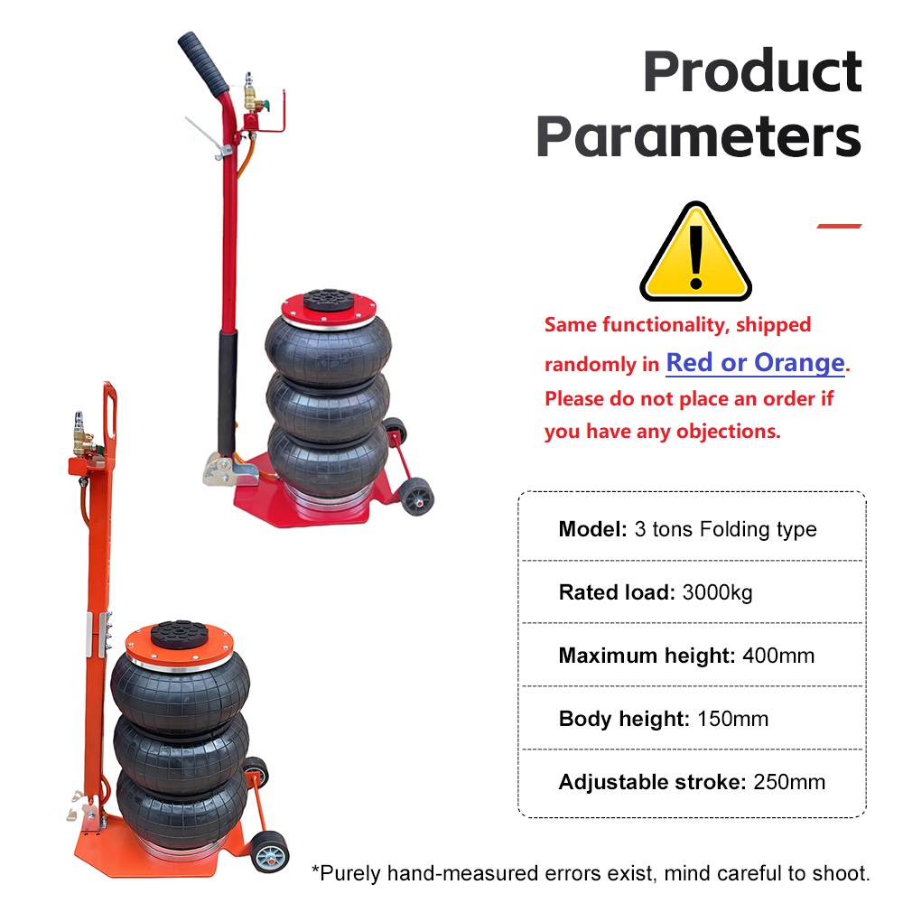 3-ton Adjustable Air Cushion J - Heavy Equipment Jack ulasan dan harga