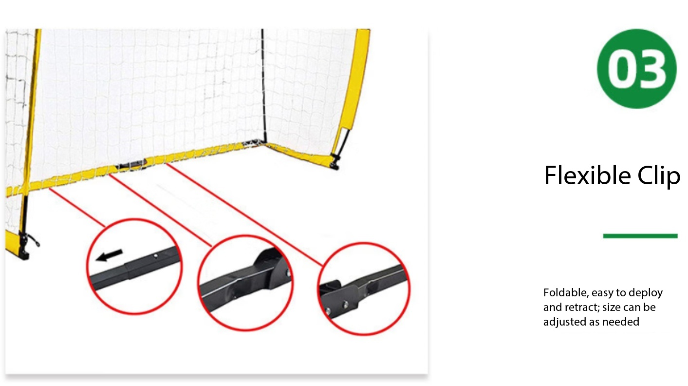5×2 M Portable Folding Soccer  - Heavy Equipment Game ulasan dan harga