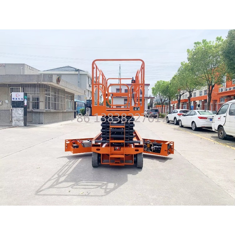 Solid Rubber Tires 8m 10m 12m  - Scissor Lift Table Hydraulic ulasan dan harga