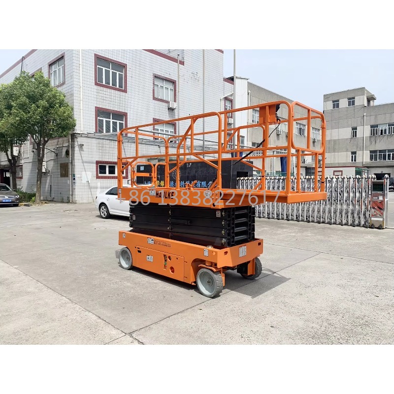 Solid Rubber Tires 8m 10m 12m  - Scissor Lift Table Hydraulic ulasan dan harga