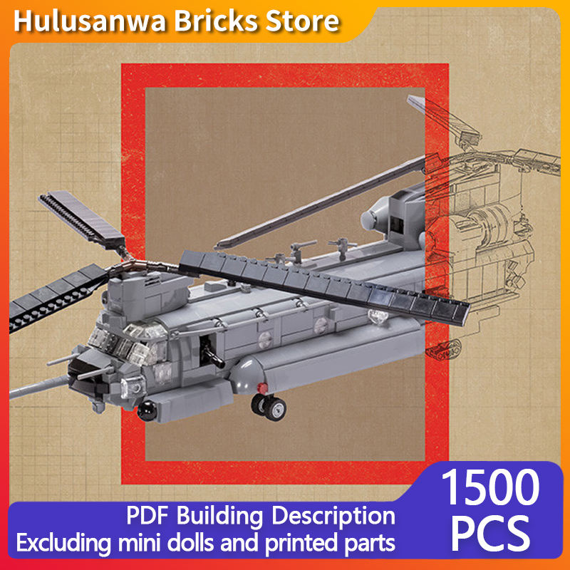 MH-47G Heavy Helicopter Model  - Heavy Equipment Game ulasan dan harga