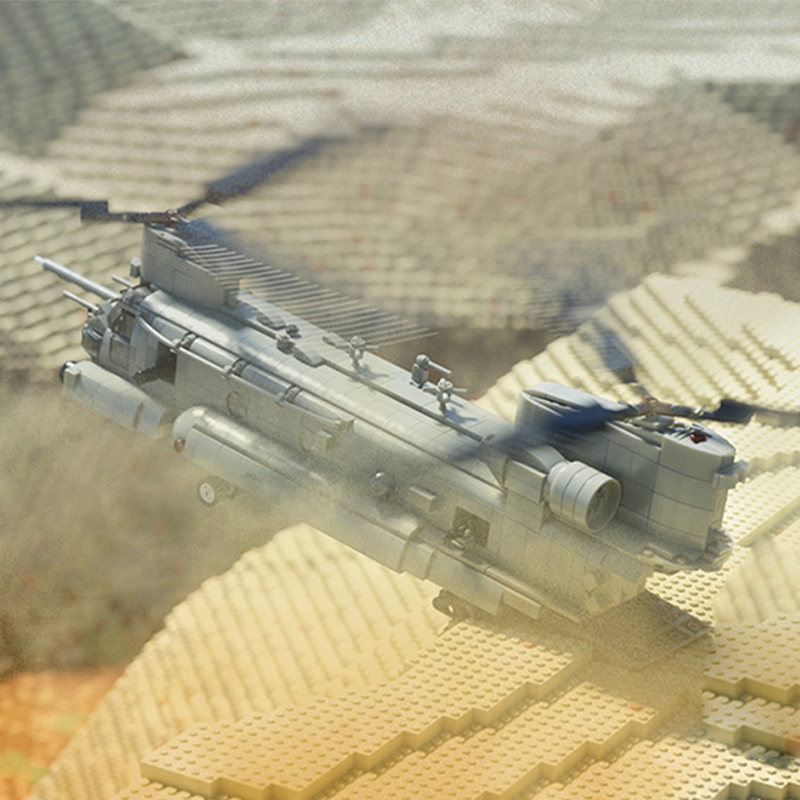 MH-47G Heavy Helicopter Model  - Heavy Equipment Game ulasan dan harga