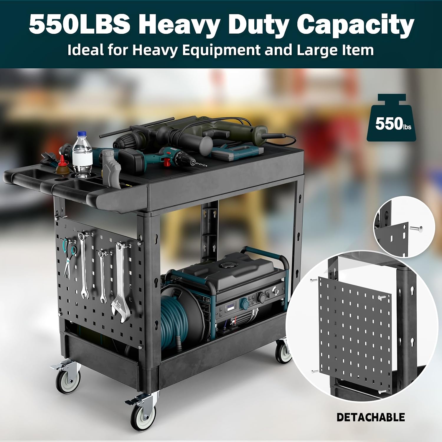 Heavy Duty 2-Shelf Flat Top Wh - Heavy Equipment Service ulasan dan harga