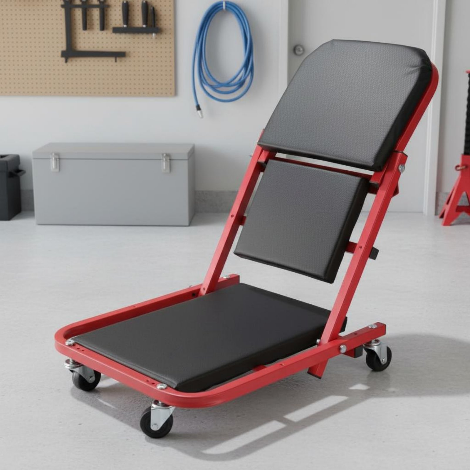 Folding Creeper Seat Foldable  - Heavy Equipment Repair ulasan dan harga
