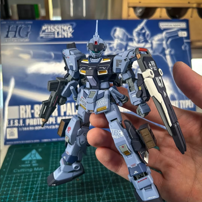 Bandai HGUC 1/144 RX 80PR Pale - Heavy Equipment Game ulasan dan harga