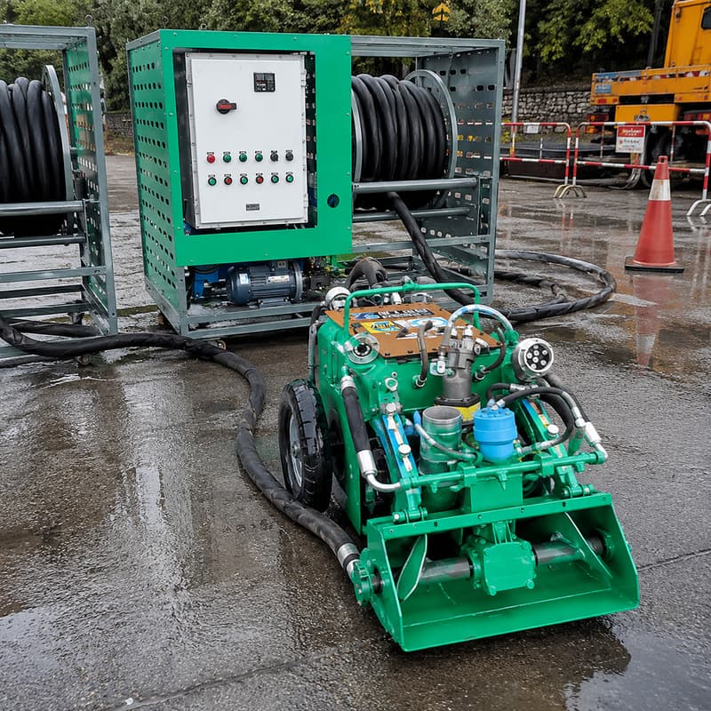 Heavy Duty Crawler Cleaning Ro - Heavy Equipment Service ulasan dan harga
