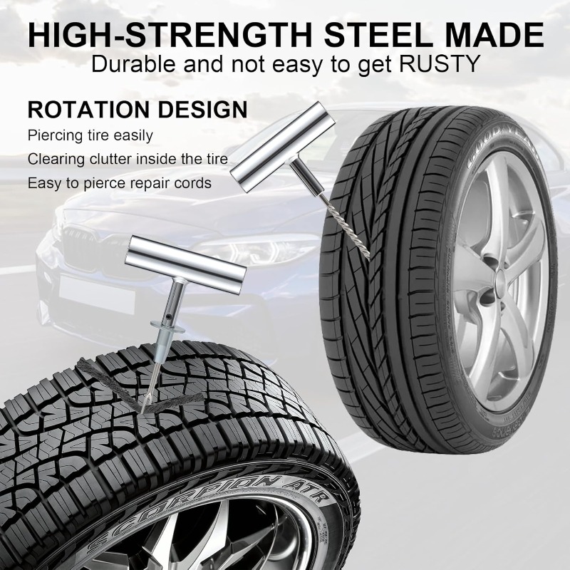 1Set Tire Repair Kit with Plug - Heavy Equipment Repair ulasan dan harga