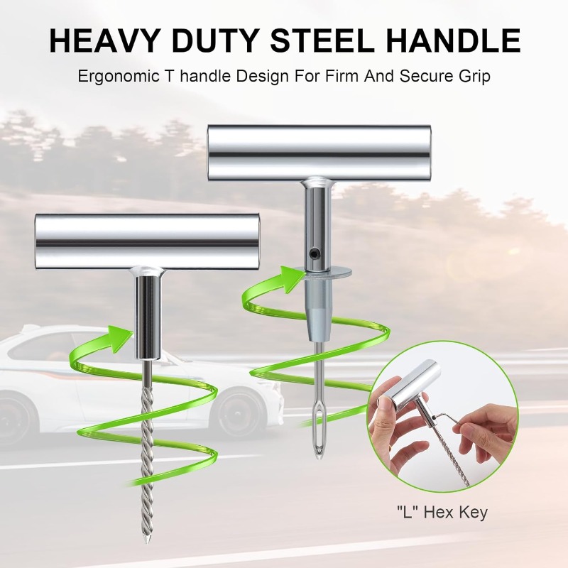 1Set Tire Repair Kit with Plug - Heavy Equipment Repair ulasan dan harga