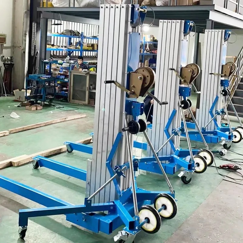 Aluminum Alloy Manual Lifting  - Scissor Lift Table Hydraulic ulasan dan harga
