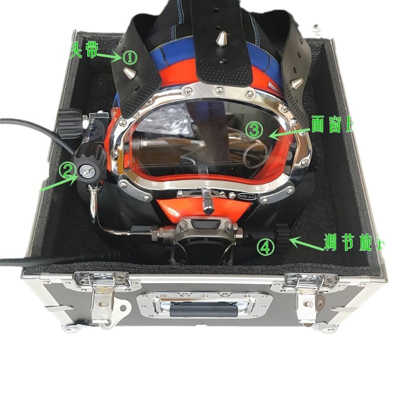 diving helmet, full dry profes - Welding Heavy Equipment ulasan dan harga