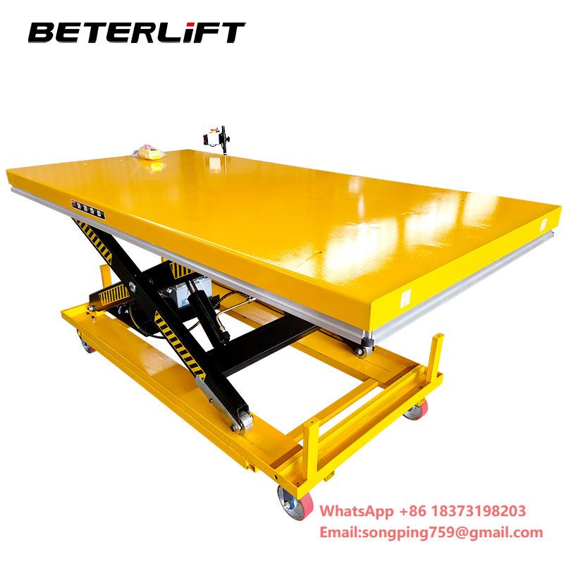 Customized Heavy Load Electric - Scissor Lift Table Hydraulic ulasan dan harga