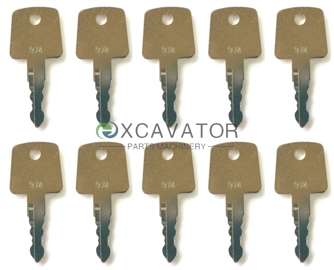 10pc Sakai Roller Ignition Key - Heavy Equipment Rollers ulasan dan harga