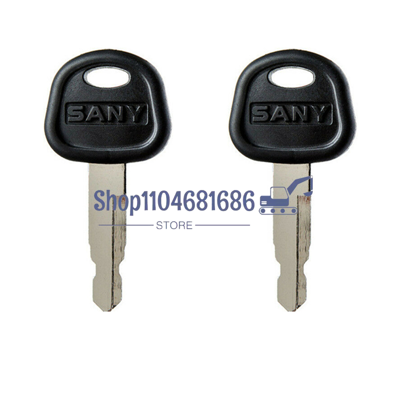 2 Pcs Ignition Key for Sany Ex - Heavy Equipment Loader ulasan dan harga