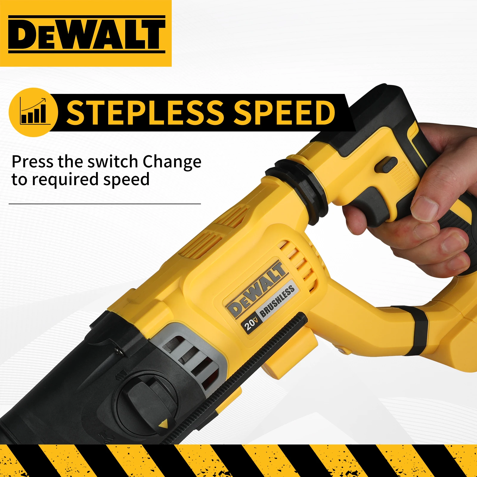 Hot Sale DEWALT 20V Brushless  - Concrete Breaker Demolition ulasan dan harga