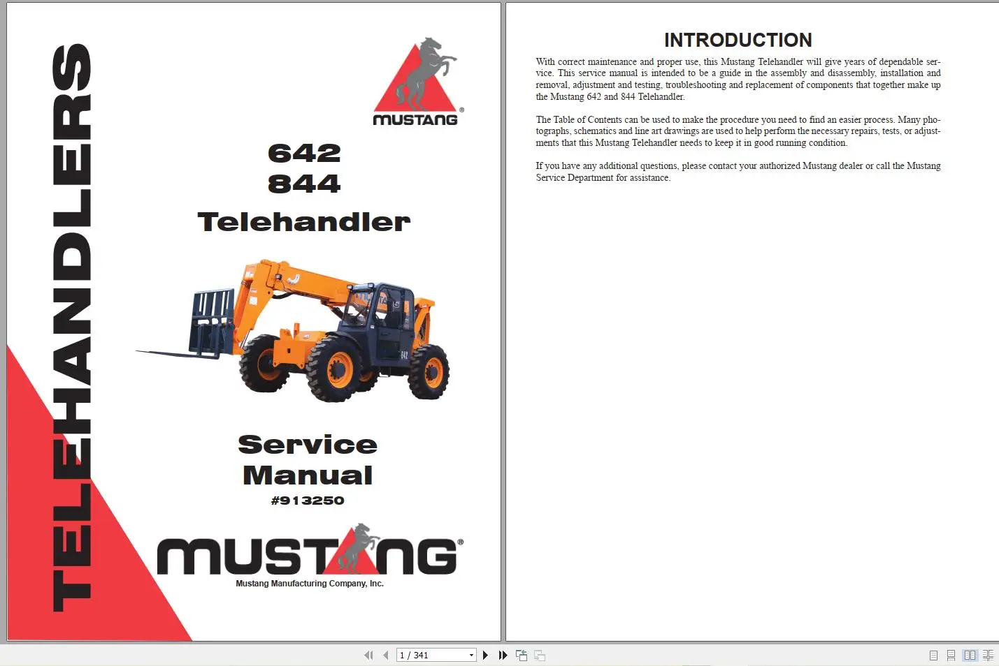 AutoDVD2 Mustang Machinery Hea - Heavy Equipment Service ulasan dan harga