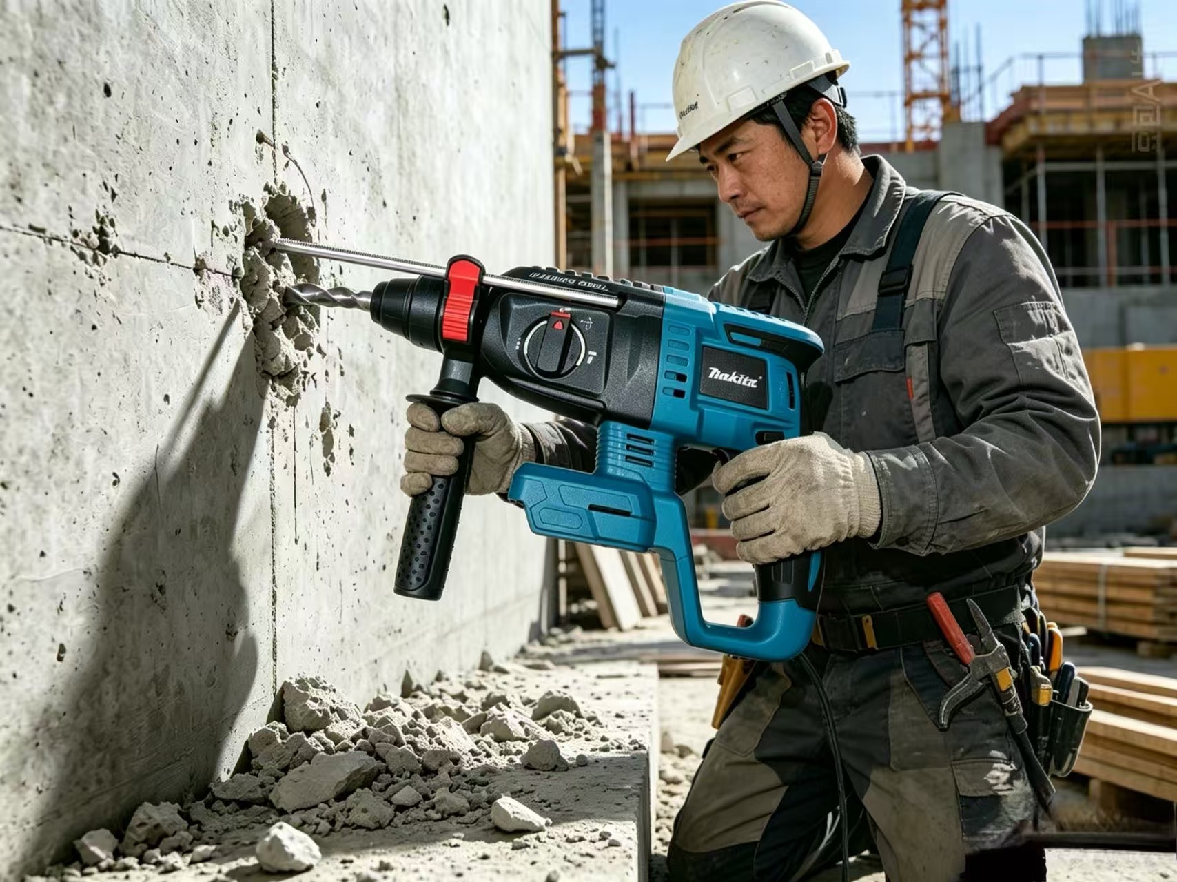 Original Makita DHR242 18V Bru - Concrete Breaker Demolition ulasan dan harga
