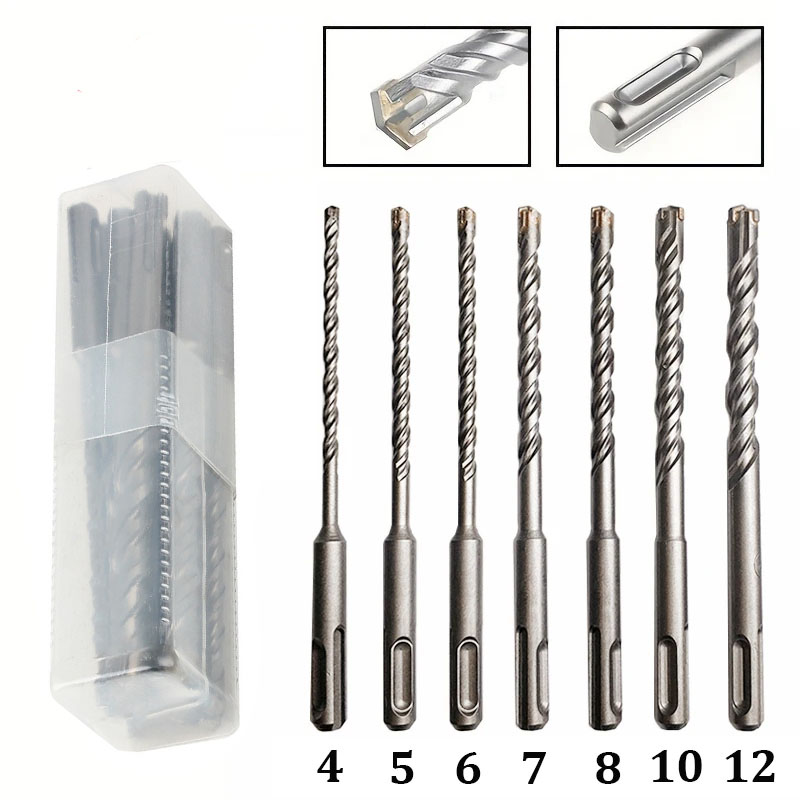 Drill Bit Set 7 Pieces, Concre - Concrete Breaker Demolition ulasan dan harga