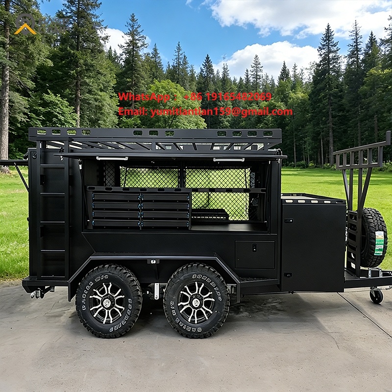 Heavy Duty Enclosed Utility Tr - Heavy Equipment Hauler ulasan dan harga