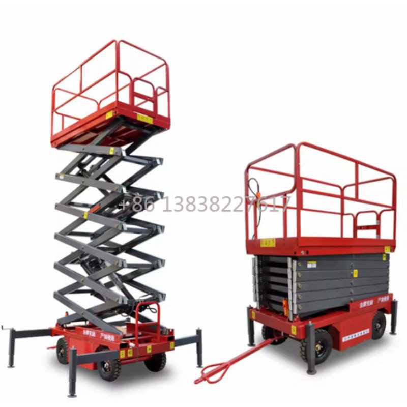 500-1000kg Load Hydraulic Mobi - Scissor Lift Table Hydraulic ulasan dan harga