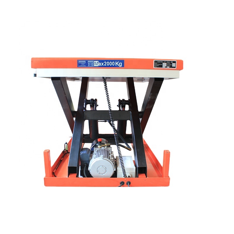 1T Electric Lifting Table Hydr - Scissor Lift Table Hydraulic ulasan dan harga